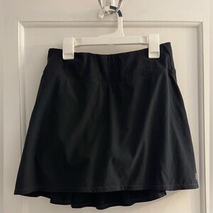 Coolibar Grand Slam Tennis Skort Black Sz Small UPF 50+ UV Protection